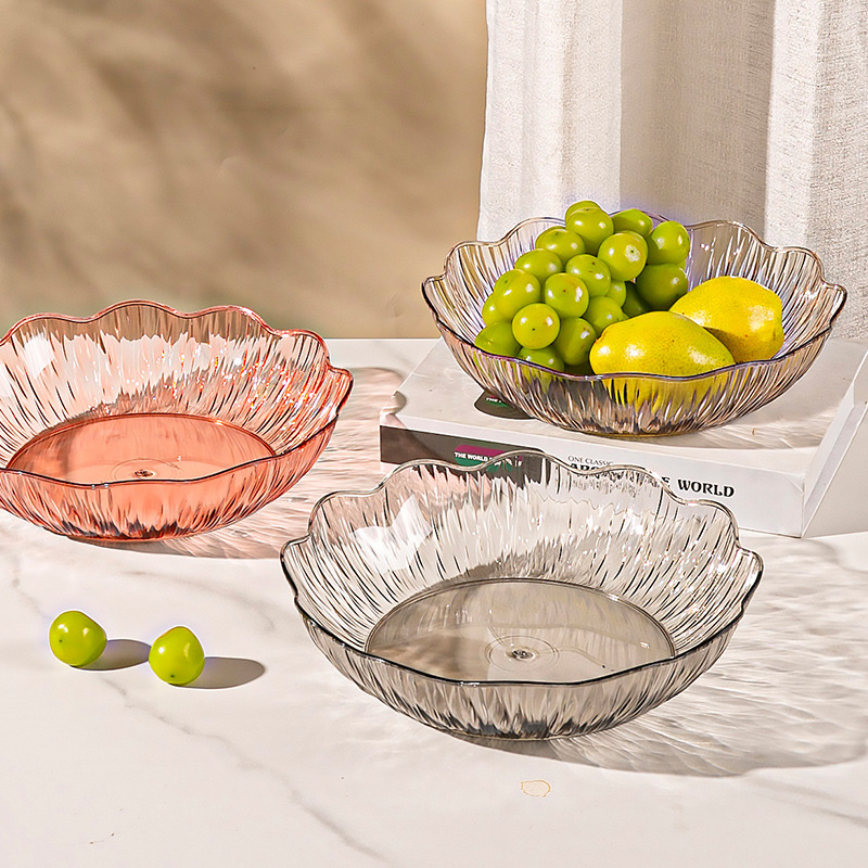 Yi Lijie πλαστικό πιάτο φρούτων για οικιακή χρήση σε τραπεζάκι σαλονιού, απλό στυλ (υλικό: πλαστικό; κατηγορία: πιάτο φρούτων; μάρκα: Yi Lijie; κυκλοφορία: Δεκέμβριος 2024)