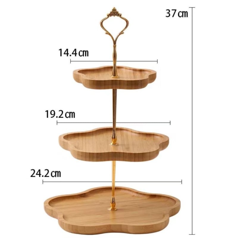 Πολυεπίπεδη πιατέλα φρούτων, μάρκα Fubin, απλό στυλ, οικιακή χρήση