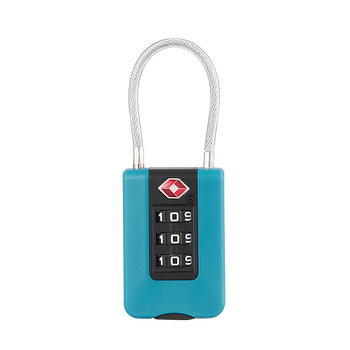 Plum lock TSA23902 Μηχανική κλειδαριά, ABS πλαστικό, 3 mm ράβδος, για ταξίδια και ντουλάπια γυμναστηρίου