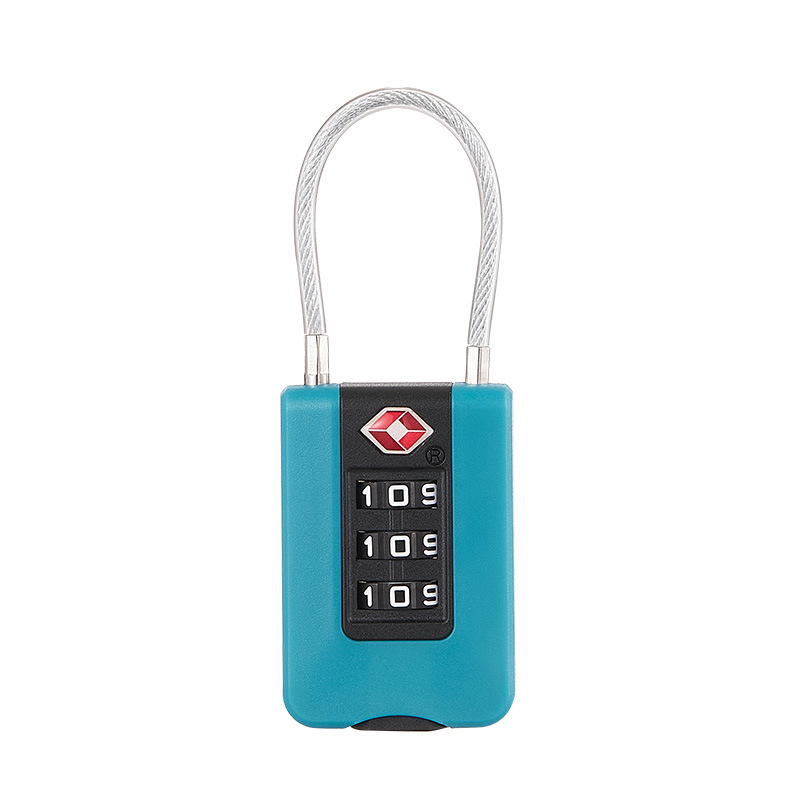 Plum lock TSA23902 Μηχανική κλειδαριά, ABS πλαστικό, 3 mm ράβδος, για ταξίδια και ντουλάπια γυμναστηρίου