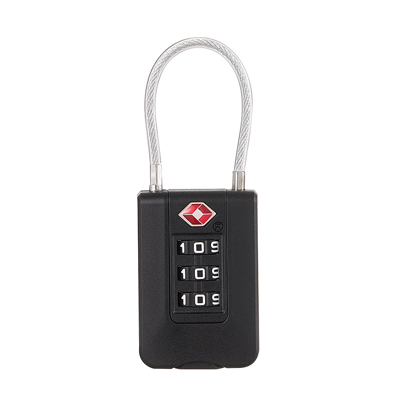 Plum lock TSA23902 Μηχανική κλειδαριά, ABS πλαστικό, 3 mm ράβδος, για ταξίδια και ντουλάπια γυμναστηρίου