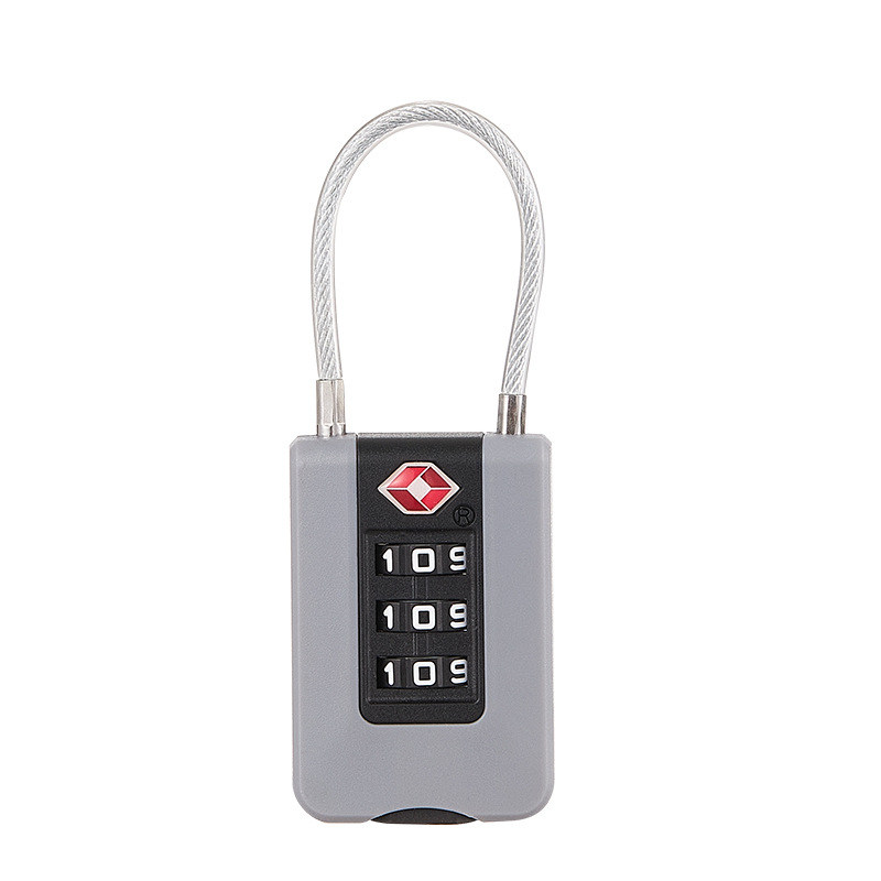 Plum lock TSA23902 Μηχανική κλειδαριά, ABS πλαστικό, 3 mm ράβδος, για ταξίδια και ντουλάπια γυμναστηρίου