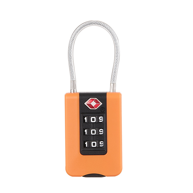 Plum lock TSA23902 Μηχανική κλειδαριά, ABS πλαστικό, 3 mm ράβδος, για ταξίδια και ντουλάπια γυμναστηρίου