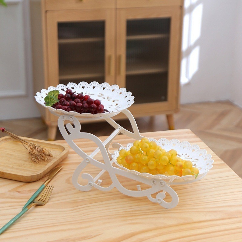 Desszertasztal bemutató állvány PP anyag; Egyszerű stílus; Gyümölcstál kategória; 2013 nyarán debütált; Első osztályú minőség