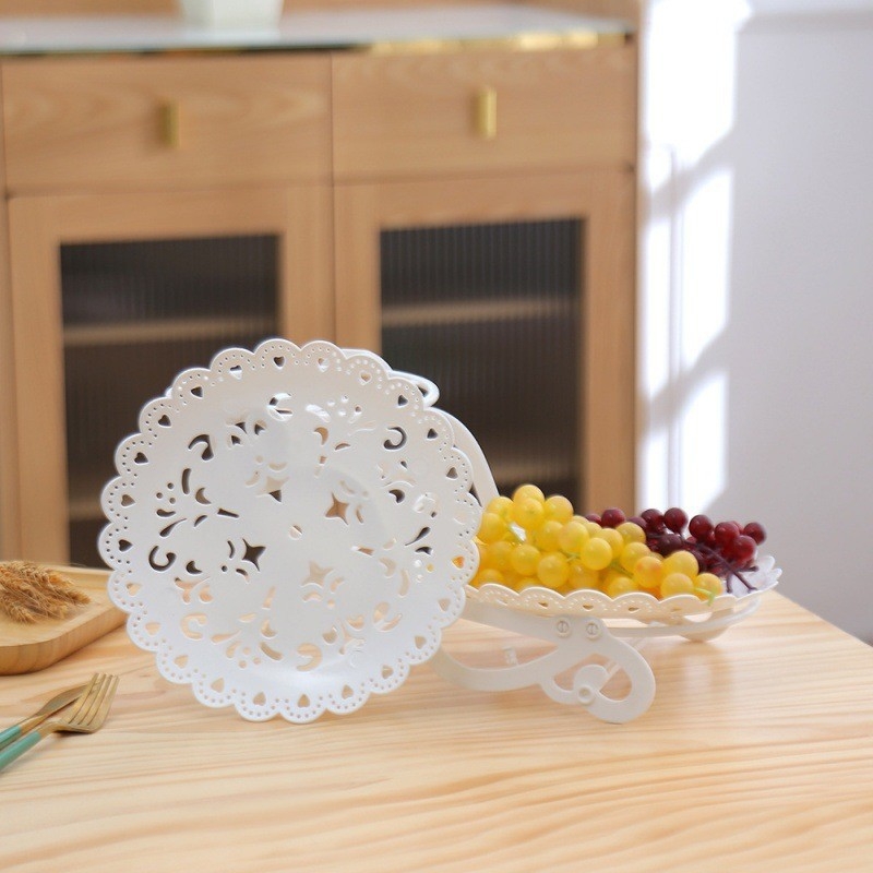 Desszertasztal bemutató állvány PP anyag; Egyszerű stílus; Gyümölcstál kategória; 2013 nyarán debütált; Első osztályú minőség