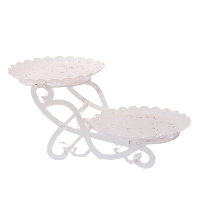 Desszertasztal bemutató állvány PP anyag; Egyszerű stílus; Gyümölcstál kategória; 2013 nyarán debütált; Első osztályú minőség