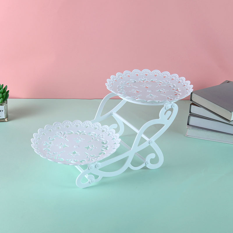 Desszertasztal bemutató állvány PP anyag; Egyszerű stílus; Gyümölcstál kategória; 2013 nyarán debütált; Első osztályú minőség