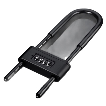 Κλειδαριά πόρτας καταστήματος από γυαλί με κωδικό για διπλές πόρτες, προστασία από κλοπή, Μοντέλο 323, 11 mm μήκος βολτ, περίβλημα από πλαστικό και κράμα, μοντέρνο μινιμαλιστικό στυλ