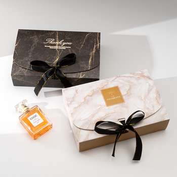 Sál csomagoló doboz — kreatív ajándékcsomag, modern minimalista stílus, testreszabás nélkül