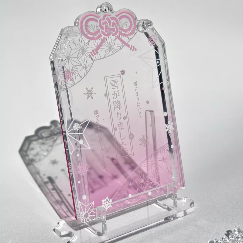 Suport din acril pentru carduri și ramă Polaroid Mini – Unisex, Tendință națională nouă, Depozitare acasă