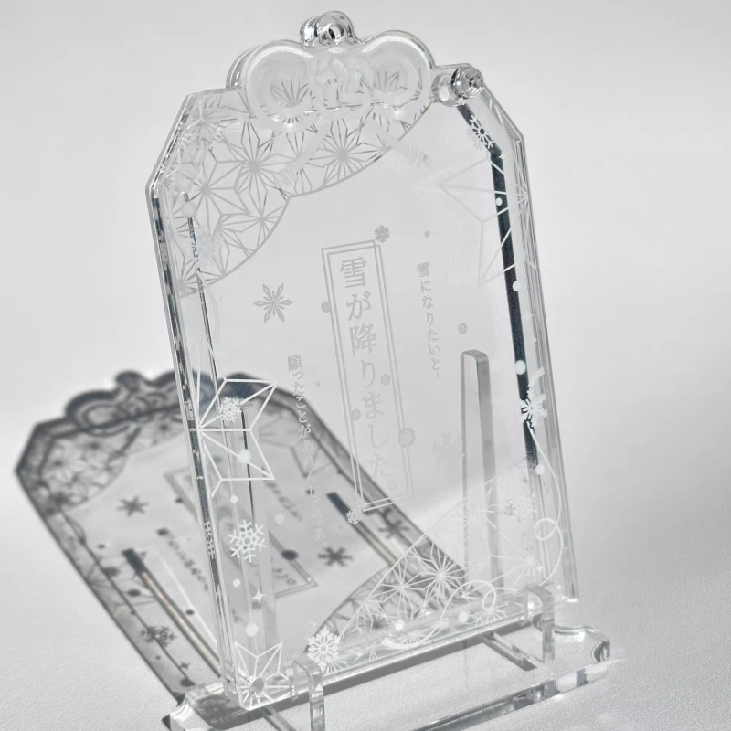 Suport din acril pentru carduri și ramă Polaroid Mini – Unisex, Tendință națională nouă, Depozitare acasă