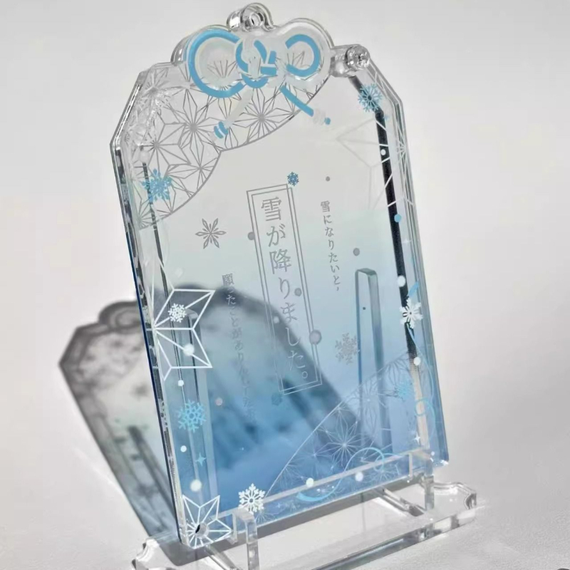 Suport din acril pentru carduri și ramă Polaroid Mini – Unisex, Tendință națională nouă, Depozitare acasă