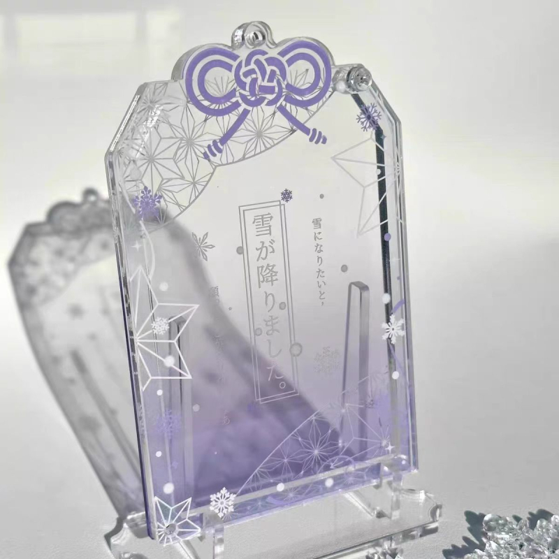 Suport din acril pentru carduri și ramă Polaroid Mini – Unisex, Tendință națională nouă, Depozitare acasă