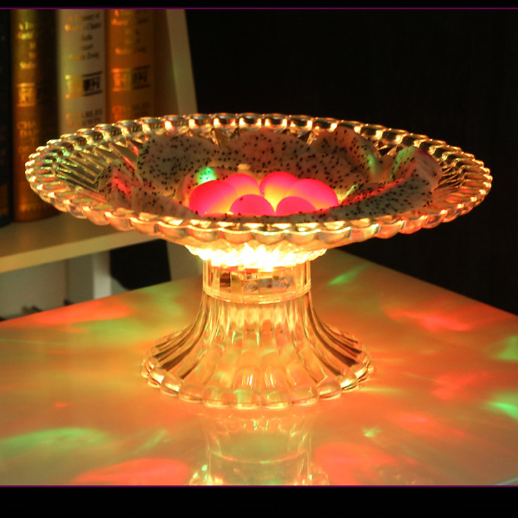 Tăviță de fructe din acrilic cu LED, stil chinezesc, calitate de primă clasă — Hongshou Electronics Co., Ltd.