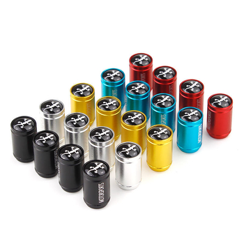 Capac de ventil tubeless, aliaj din cupru, cavitatea miez obișnuită, montare cu șurub, model Frosted valve cap