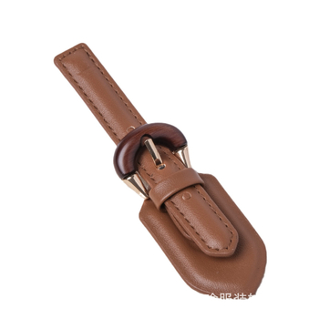 Cataramă pentru paltoane și jachete din piele – metal + PU, structură: cataramă, FYFL