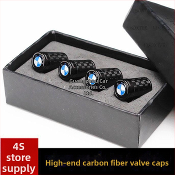 Ventil de anvelopă din aliaj de aluminiu, protecție împotriva prafului și furt, pentru modelele BMW — Brand: Car Card Bowl
