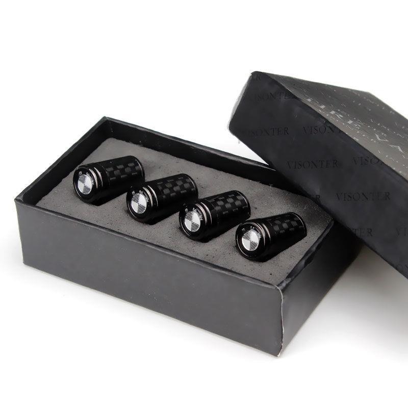 Ventil de anvelopă din aliaj de aluminiu, protecție împotriva prafului și furt, pentru modelele BMW — Brand: Car Card Bowl