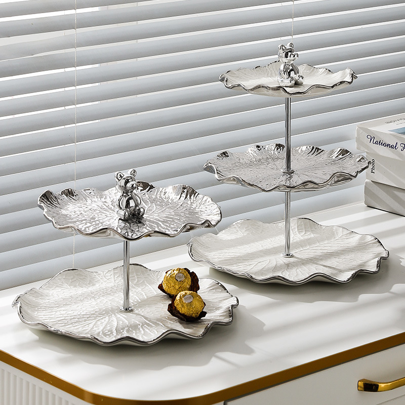 Platou de fructe din porțelan, brand Tufu — stil modern minimalist, lansat în 2022