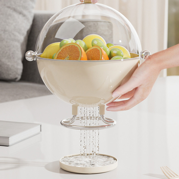 Platou de fructe din plastic (stil exterior, stil simplu, lansat în 2024)