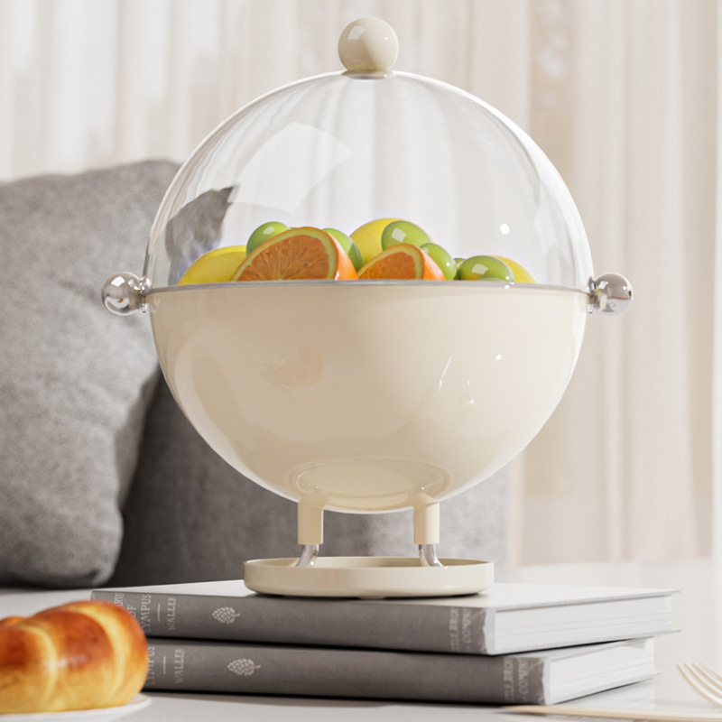 Platou de fructe din plastic (stil exterior, stil simplu, lansat în 2024)