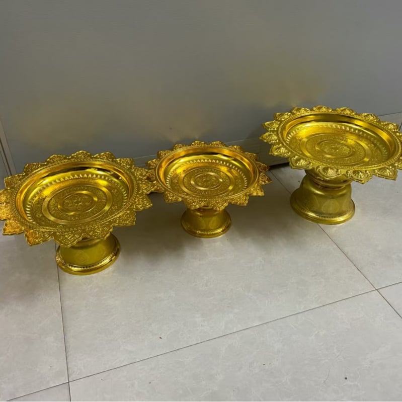 Plastična posuda za voće za budističke ponude, jednostavan stil, vrhunska kvaliteta