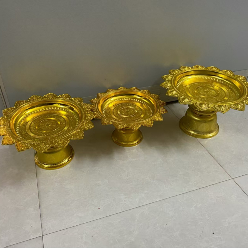 Plastična posuda za voće za budističke ponude, jednostavan stil, vrhunska kvaliteta