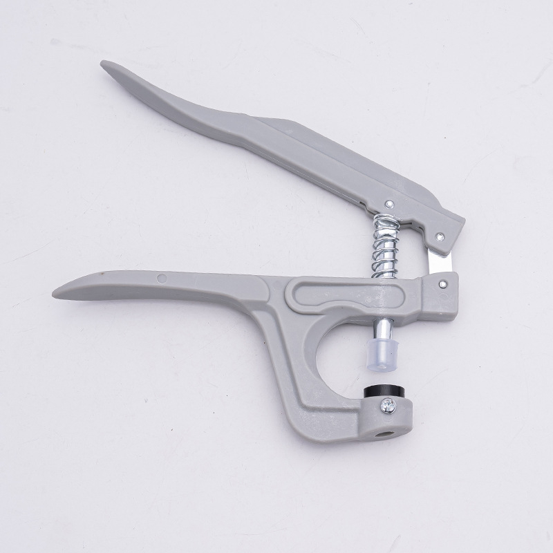 Set de clește pentru nasturi din rășină - instrument de montaj cu capac de protecție pentru nasturi ascunși, presă manuală, structură cu patru nasturi, pentru îmbrăcăminte și paltoane