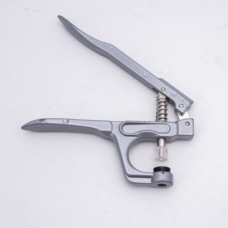 Set de clește pentru nasturi din rășină - instrument de montaj cu capac de protecție pentru nasturi ascunși, presă manuală, structură cu patru nasturi, pentru îmbrăcăminte și paltoane