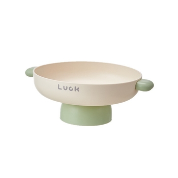 Tavă de fructe pe picioare înalte, stil Nordic, material PP, model SFS-9030, lansare iarna 2025