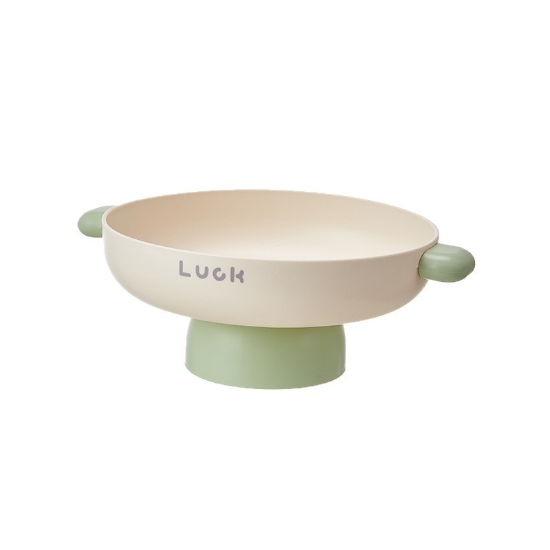 Tavă de fructe pe picioare înalte, stil Nordic, material PP, model SFS-9030, lansare iarna 2025