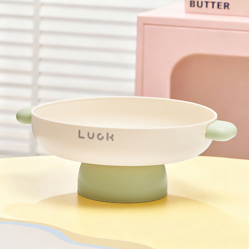 Tavă de fructe pe picioare înalte, stil Nordic, material PP, model SFS-9030, lansare iarna 2025