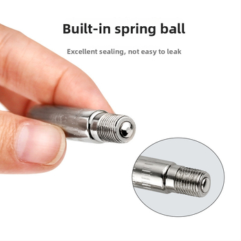 Record Work Metāla vārsta paplašinājuma vāciņš un uzpildes uzgaļi automobiļu remontam