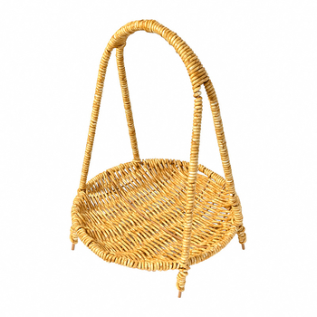 Καλάθι φρούτων - Χειροποίητο υφαντό, Πολυεπίπεδο, Ρατάν, Ιαπωνικού στυλ (Μάρκα: Huangtu Process)