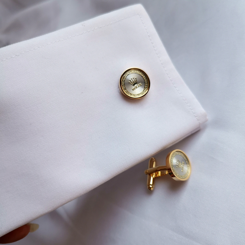 Butoni de mansetă - Cupru, Stil, Unisex, Geometric, Electroplacare