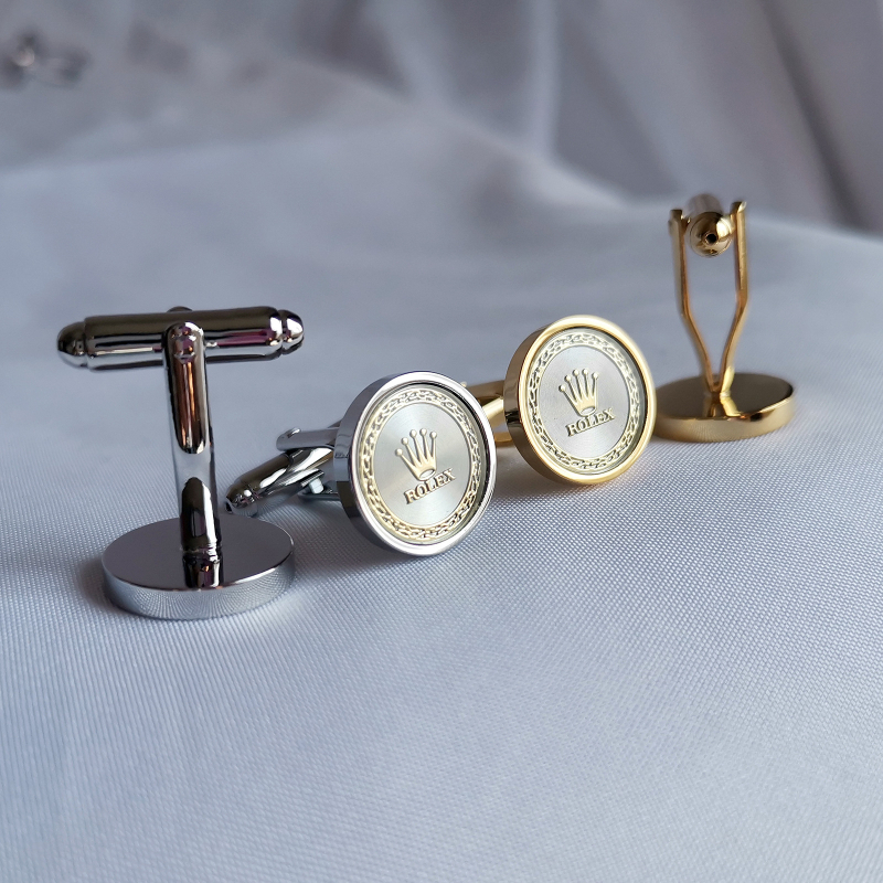 Butoni de mansetă - Cupru, Stil, Unisex, Geometric, Electroplacare