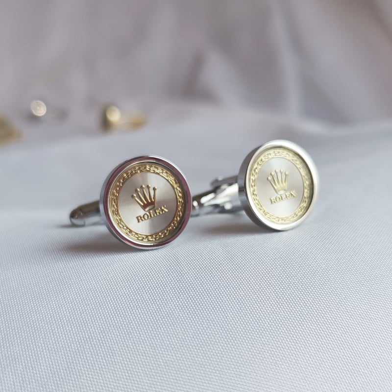 Butoni de mansetă - Cupru, Stil, Unisex, Geometric, Electroplacare