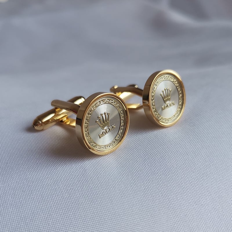 Butoni de mansetă - Cupru, Stil, Unisex, Geometric, Electroplacare