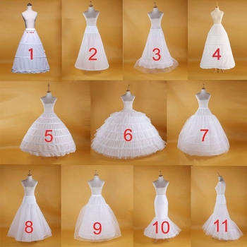 Svadbena podstava za haljinu s repom sirene, bez kostiju, Lolita podstava, uski struk