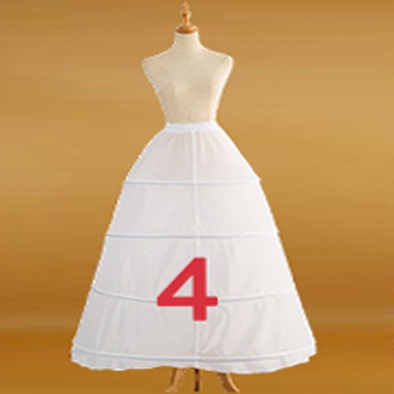 Svadbena podstava za haljinu s repom sirene, bez kostiju, Lolita podstava, uski struk