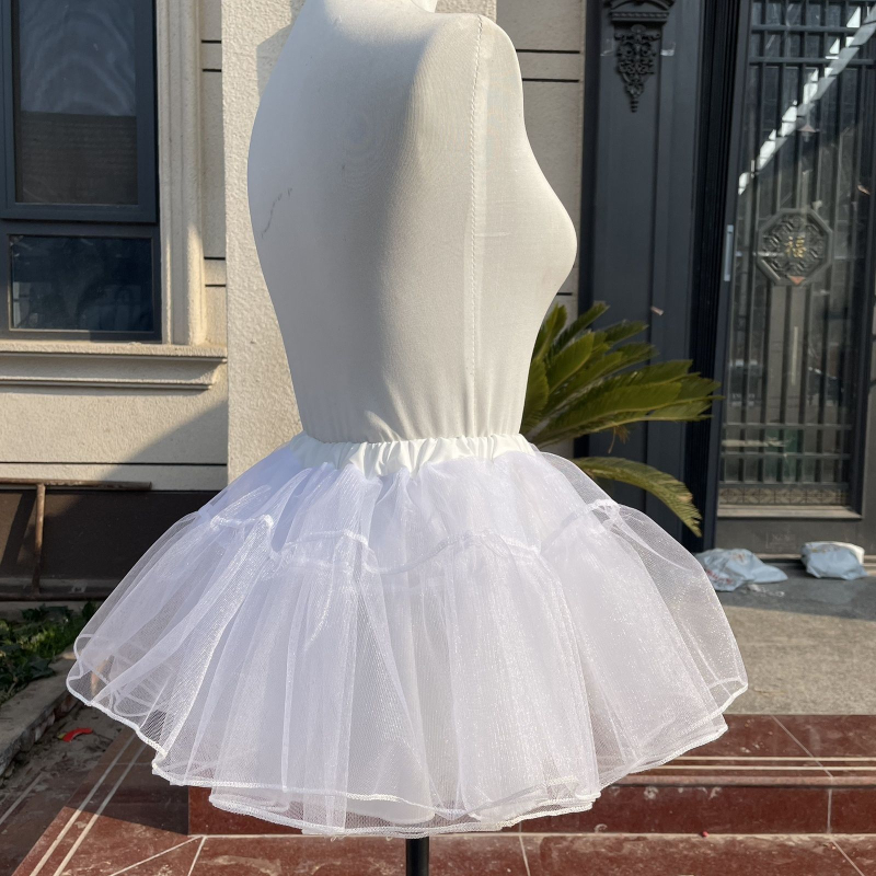 Lolita fustă tutu din tul, cu patru straturi, fără oase - Brand Unique, în stoc, Vara 2021