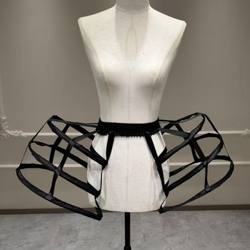 Lolita Bustle Petticoat s jednim čeličnim prstenom i jednostrukim predivom; odrasli; ljeto 2025; Marka: Other
