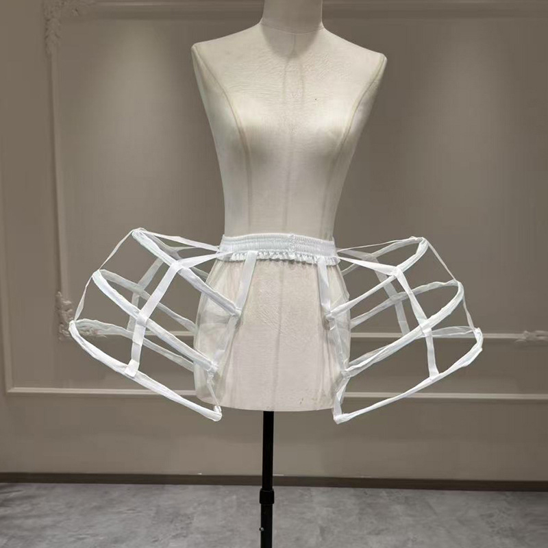 Lolita Bustle Petticoat s jednim čeličnim prstenom i jednostrukim predivom; odrasli; ljeto 2025; Marka: Other