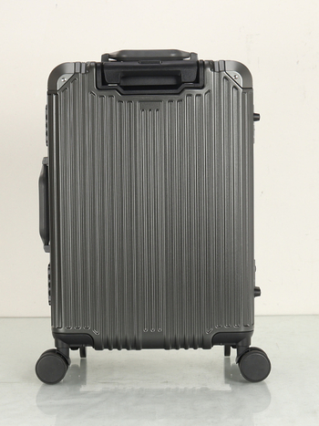 Valiză de călătorie cu cadru din aluminiu, PC, lacăt TSA cu cod, roți universale, greutate 3,5 kg