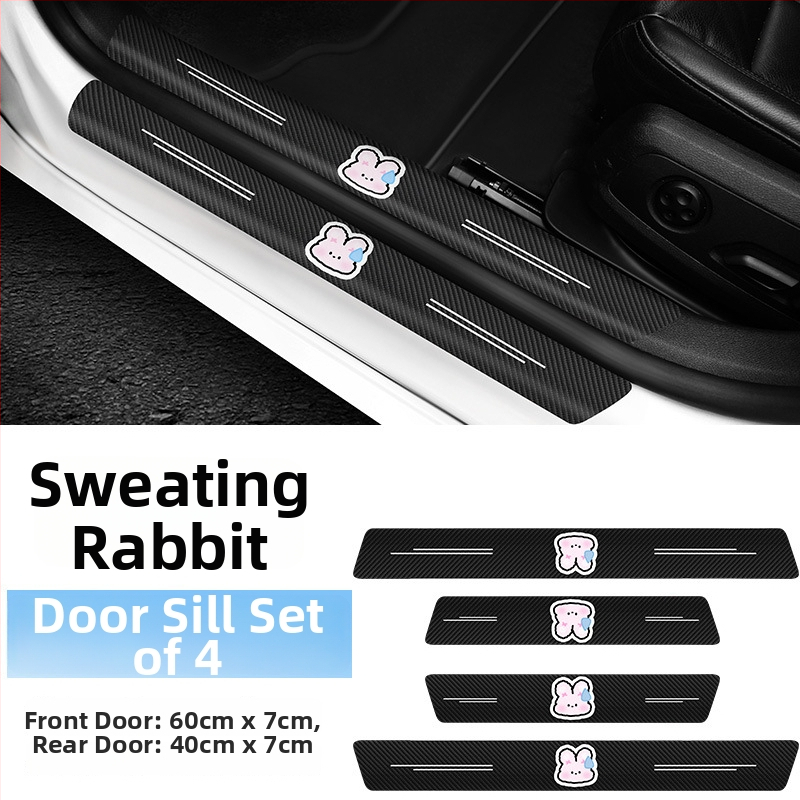 Cartoon carbon fiber threshold bar – BOSIVPWSSY, Materiál: Carbon fiber, Typ: Threshold bar, Model: Cartoon carbon fiber threshold bar, Použiteľné: General
