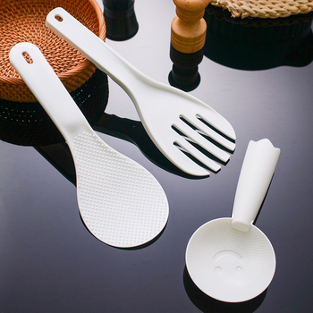 Kochi πλαστικό κουτάλι-σκούπα για ρύζι, παχύ, πολύ μεγάλο, μη κολλάει, αντιολισθητικό, θερμοανθεκτικό, πλαστικό χερούλι, εξατομίκευση διαθέσιμη