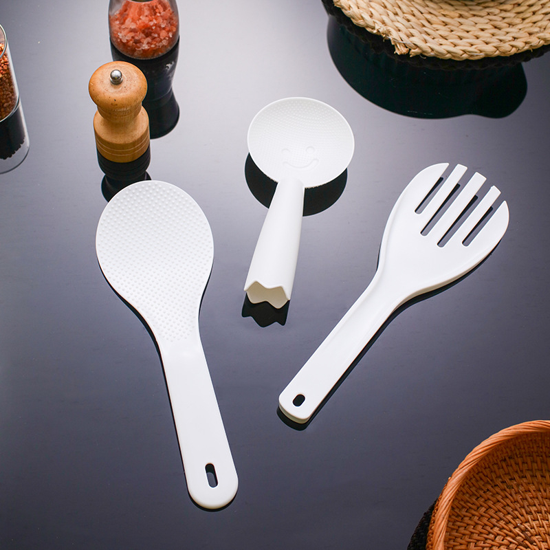 Kochi πλαστικό κουτάλι-σκούπα για ρύζι, παχύ, πολύ μεγάλο, μη κολλάει, αντιολισθητικό, θερμοανθεκτικό, πλαστικό χερούλι, εξατομίκευση διαθέσιμη