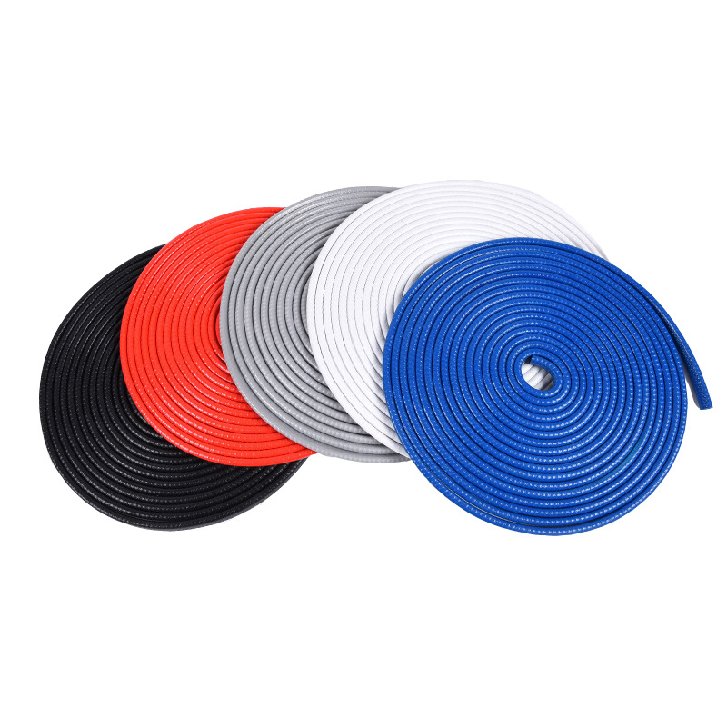 Автомобилна лента за броня, Meihang, PVC + метална плоча, модел Iron paste-free bumper strip, универсално