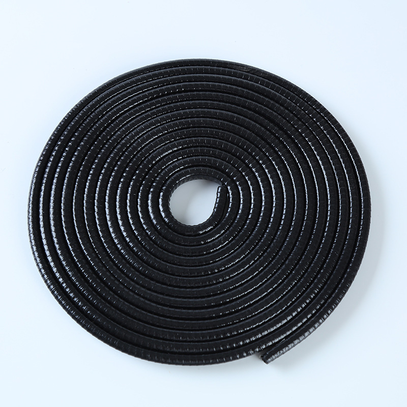 Автомобилна лента за броня, Meihang, PVC + метална плоча, модел Iron paste-free bumper strip, универсално