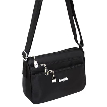 Guangshida Geantă Crossbody pentru Femei, Multistrat, Material Oxford Impermeabil, Compartiment Pentru Telefon, Buzunar Intern Patch, Curea Unică